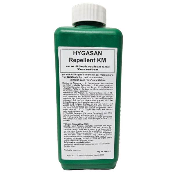 Hygasan Repellent 750ml Granulat