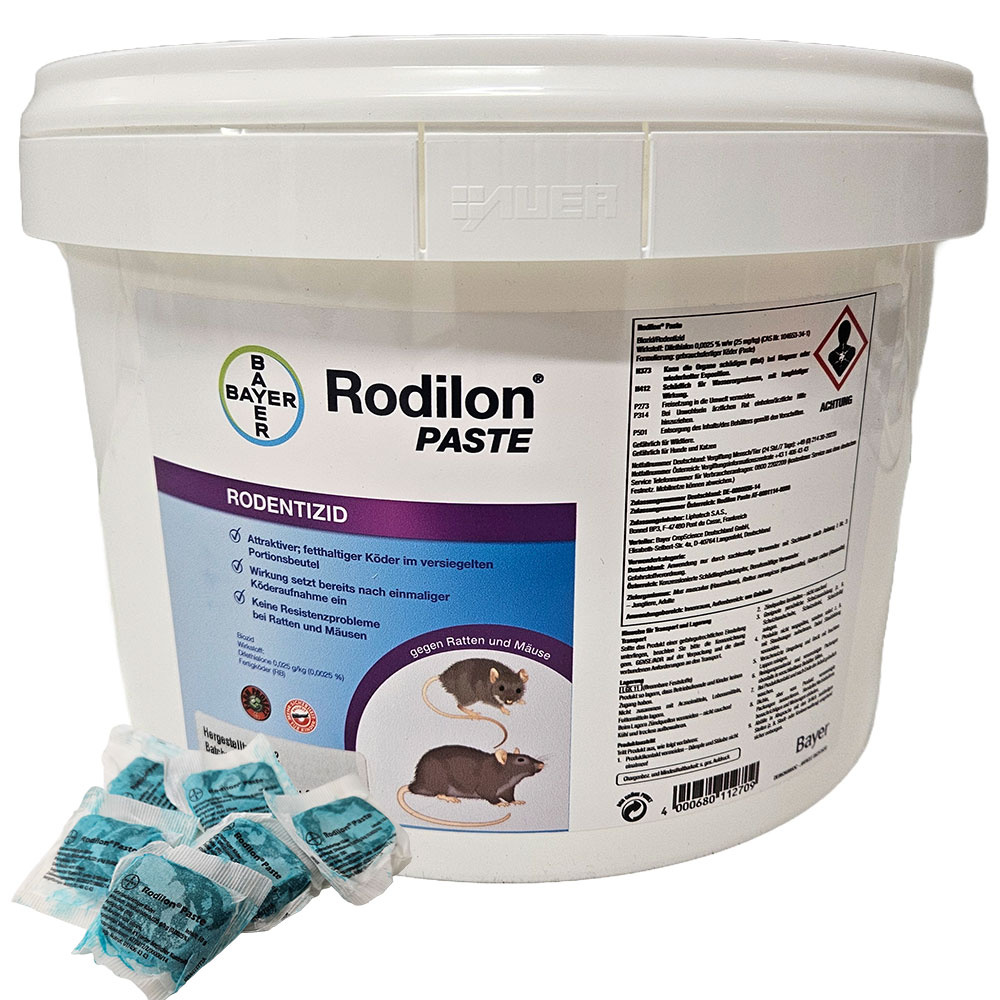 Rodilon Paste Musekder Rattenkder 300x10g online bestellen und li,  69,90
