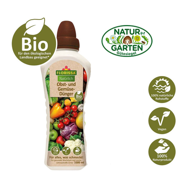 Obst- und Gemüsedünger flüssig 1l