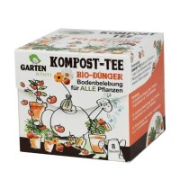 Kompost-Tee für Pflanzen Gartenleben 8 Beutel...