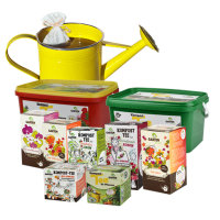 Kompost-Tee für Pflanzen Gartenleben 8 Beutel á 30 ml